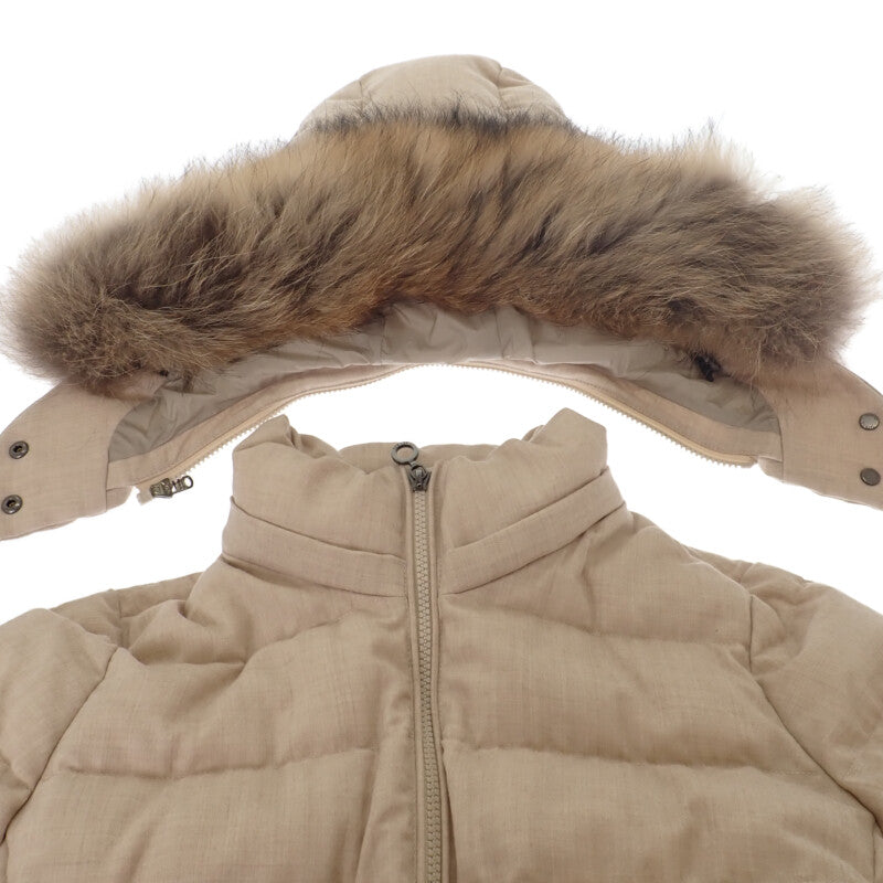 タトラス TATRAS LAVIANA ダウンコート LTAT22A4571-D ダウンジャケット ウール グースダウン ベージュ 03 レディース【中古】【Aランク】