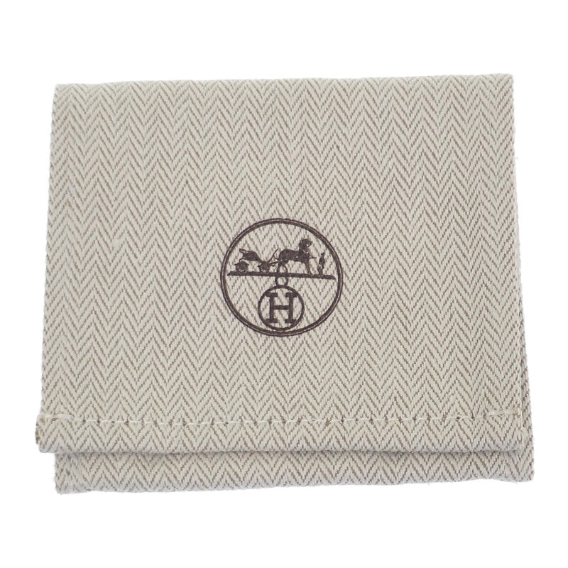 エルメス HERMES Hエキップ H057086FL ピアス バッファローホーン ペールグリーン ピンク キャメル シルバー金具 レディース【中古】【Aランク】