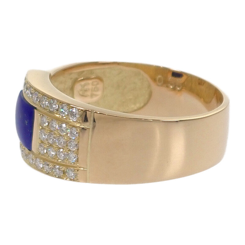 AKコレクション 池田啓子 金澤郁乃 19号 リング K18イエローゴールド ラピスラズリ ダイヤモンド メンズ レディース【中古】【Aランク】