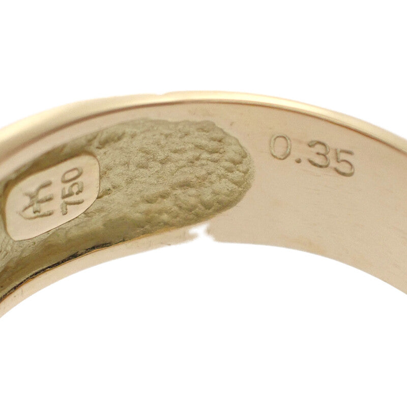 AKコレクション 池田啓子 金澤郁乃 19号 リング K18イエローゴールド ラピスラズリ ダイヤモンド メンズ レディース【中古】【Aランク】