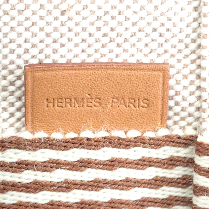 エルメス　ニューフールトゥPM エルメス HERMES ニューフールトゥPM トートバッグ キャンバス