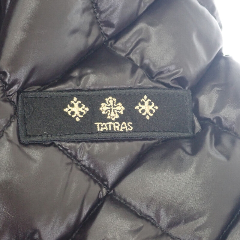 タトラス TATRAS PALMA ロングダウンコート 3 LTA15A4399 ダウンジャケット ナイロン ブラック レディース【中古】【Aランク】