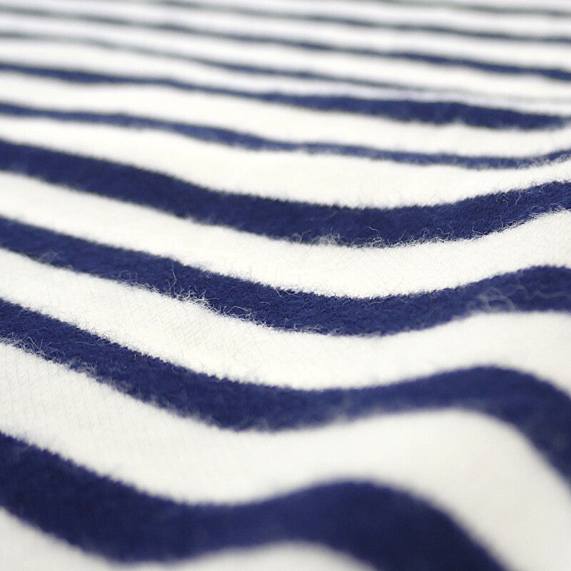 ロエベ LOEWE アナグラム ボーダー L S359Y23X89 タンクトップ ポリウレタン レーヨン ネイビー レディース【中古】【Aランク】