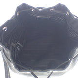 プラダ PRADA Re-Nylon 1NS369 ポーチ ナイロン ブラック シルバー金具 レディース【中古】【Aランク】