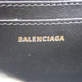 バレンシアガ BALENCIAGA Monaco ナノ バッグ 8105622ABLP1000 ショルダーバッグ ラムスキン ブラック ゴールド金具 レディース メンズ【中古】【Aランク】