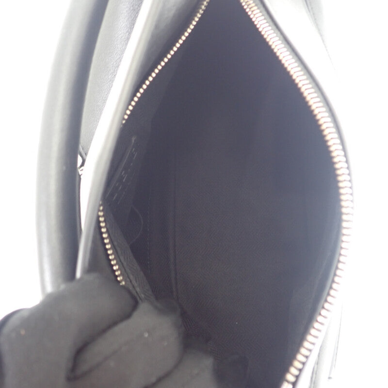 ロエベ LOEWE パズル スモール A510S21XA9_0079 ショルダーバッグ カーフ ブラック シルバー金具 レディース【中古】【Aランク】