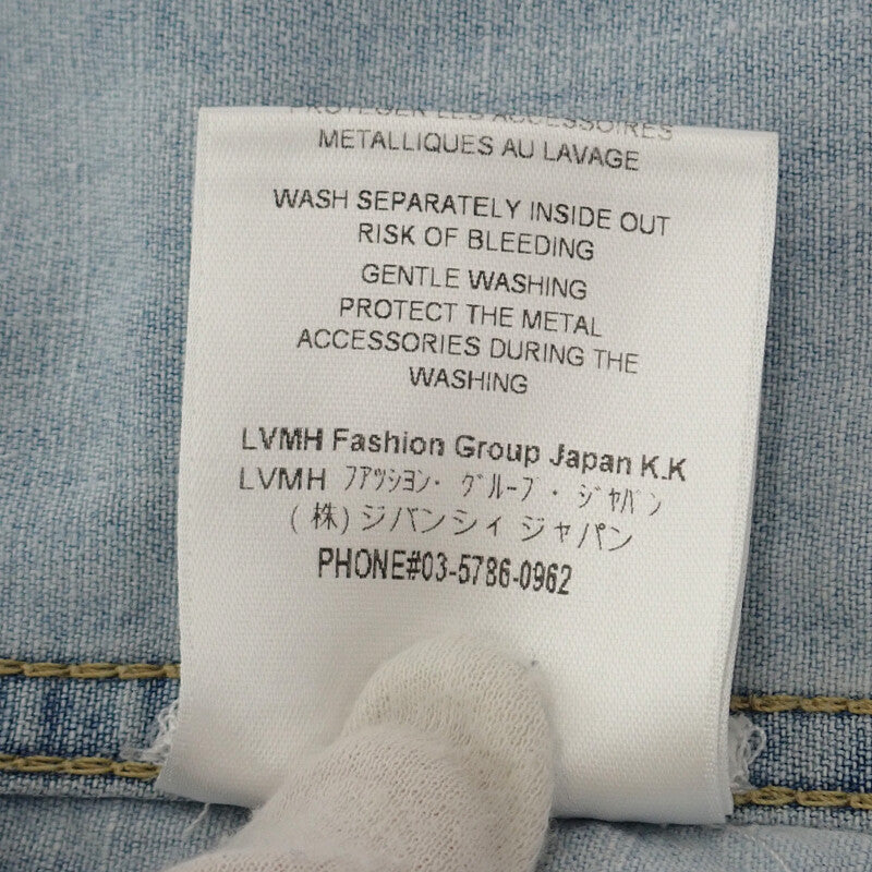 ジバンシー Givenchy デニムシャツ L BM60G050CM 長袖シャツ デニム コットン ブルー メンズ【中古】【Aランク】