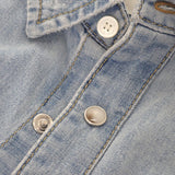 ジバンシー Givenchy デニムシャツ L BM60G050CM 長袖シャツ デニム コットン ブルー メンズ【中古】【Aランク】