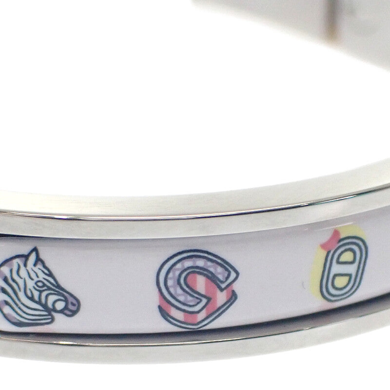 エルメス HERMES ミニ・クリック・シェーヌダンクル H204411FPJ2PM バングル メタル エナメル ピンク レディース【中古】【SAランク】