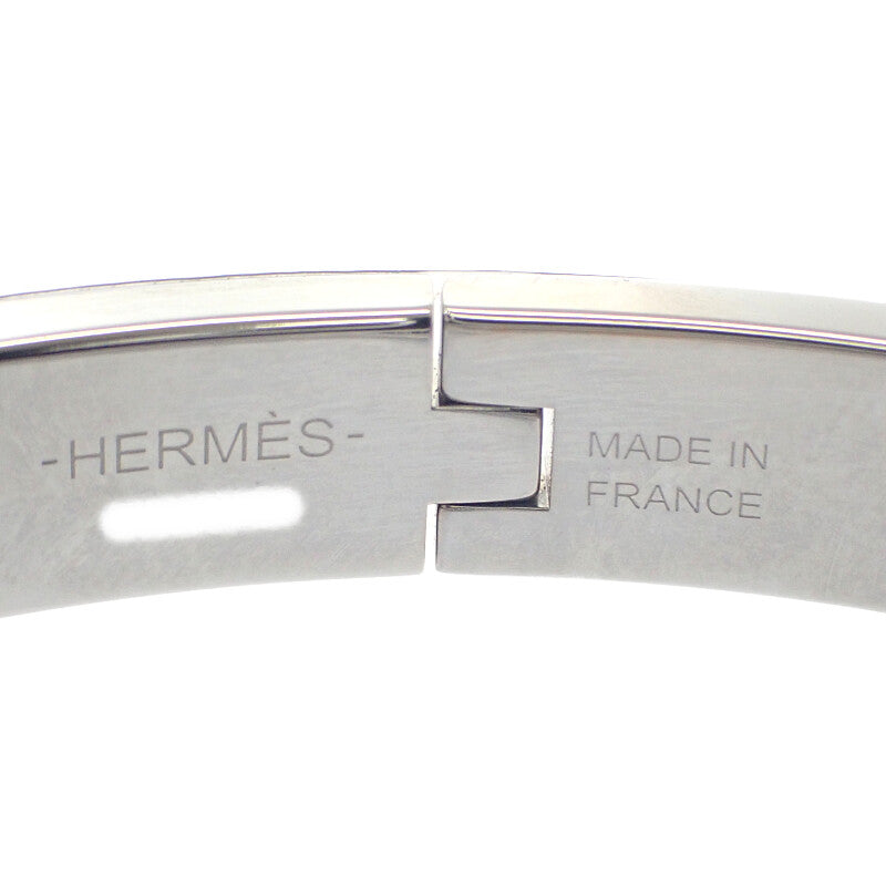 エルメス HERMES ミニ・クリック・シェーヌダンクル H204411FPJ2PM バングル メタル エナメル ピンク レディース【中古】【SAランク】