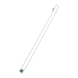 ティファニー TIFFANY&Co. サークルペンダント 67467701 ネックレス K18ホワイトゴールド ターコイズ レディース【中古】【Aランク】