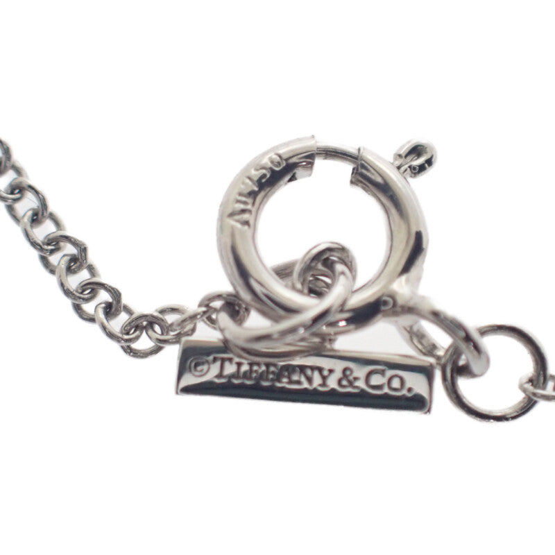 ティファニー TIFFANY&Co. サークルペンダント 67467701 ネックレス K18ホワイトゴールド ターコイズ レディース【中古】【Aランク】