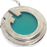 ティファニー TIFFANY&Co. サークルペンダント 67467701 ネックレス K18ホワイトゴールド ターコイズ レディース【中古】【Aランク】