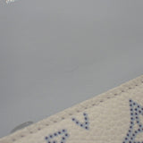 ルイヴィトン LOUIS VUITTON ポルトフォイユ・イリスコンパクト 日本限定 M11802 二つ折り財布 モノグラムマヒナ ホワイト ブルー シルバー金具 レディース メンズ【中古】【Aランク】