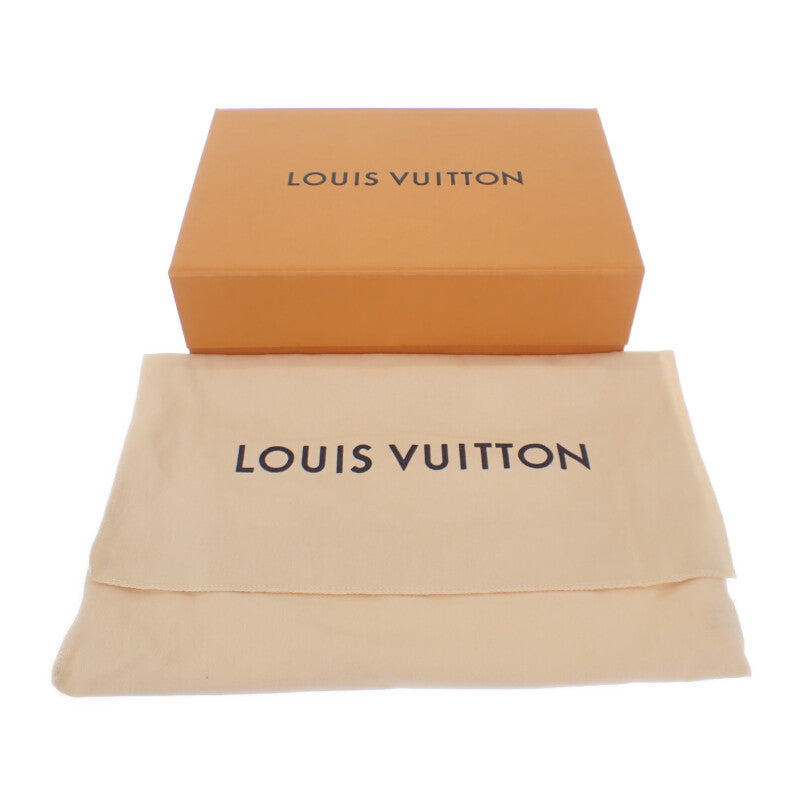 ルイヴィトン LOUIS VUITTON ガストン・ウェアラブルウォレット M83384 モノグラム その他バッグ レザー モノグラム・シャドウ ネイビー ブラック金具 メンズ【中古】【Aランク】