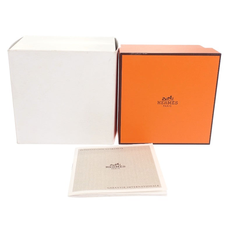 エルメス HERMES クリッパー CL4.220 腕時計 ステンレススチール GP クオーツ アイボリー文字盤 レディース【中古】【Aランク】