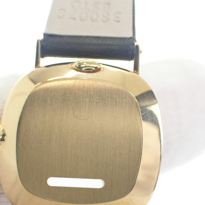 ロレックス ROLEX オーキッド シグマダイヤル Cal.1400 4番 2672 腕時計 K18イエローゴールド 手巻き ゴールド文字盤 レディース【中古】【ABランク】