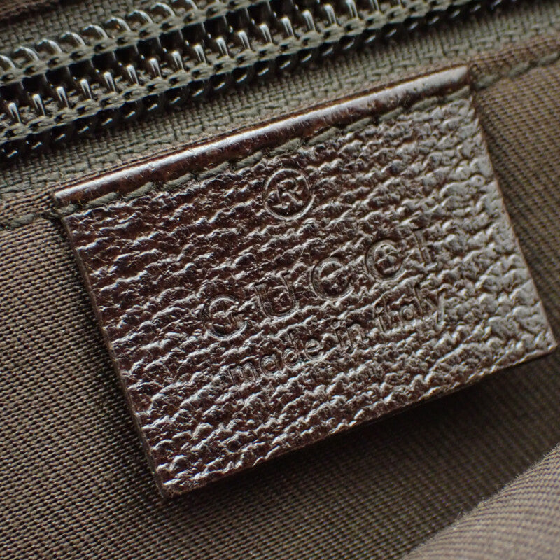 グッチ GUCCI GGキャンバスショルダー ウェビングライン 189749KQWGR9791 ショルダーバッグ GGキャンバス ベージュ ブラウン レディース メンズ【中古】【ABランク】