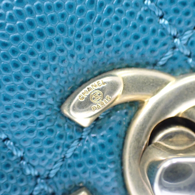 【商談中/対象者以外注文不可】シャネル CHANEL ココハンドル XS A92990 2WAYバッグ ハンドバッグ キャビアスキン グリーン レディース【中古】【ABランク】