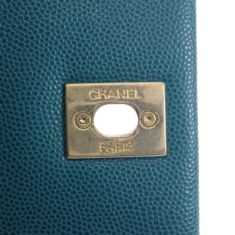 【商談中/対象者以外注文不可】シャネル CHANEL ココハンドル XS A92990 2WAYバッグ ハンドバッグ キャビアスキン グリーン レディース【中古】【ABランク】