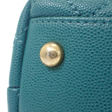 【商談中/対象者以外注文不可】シャネル CHANEL ココハンドル XS A92990 2WAYバッグ ハンドバッグ キャビアスキン グリーン レディース【中古】【ABランク】