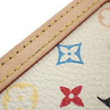 ルイヴィトン LOUIS VUITTON ポルトモネ・ビエカルトクレディ 村上隆 M92983 モノグラム 三つ折り財布 モノグラムマルチカラーキャンバス ホワイト マルチカラー ブロン ゴールド金具 レディース【中古】【Aランク】