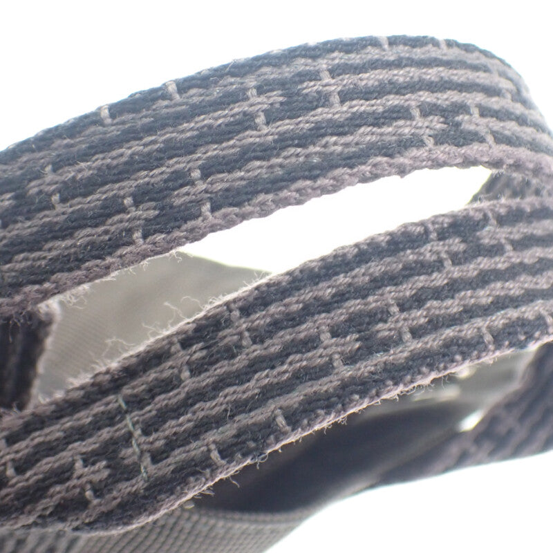 エルメス HERMES エールラインPM 101056M トートバッグ キャンバス グレー レディース メンズ【中古】【ABランク】