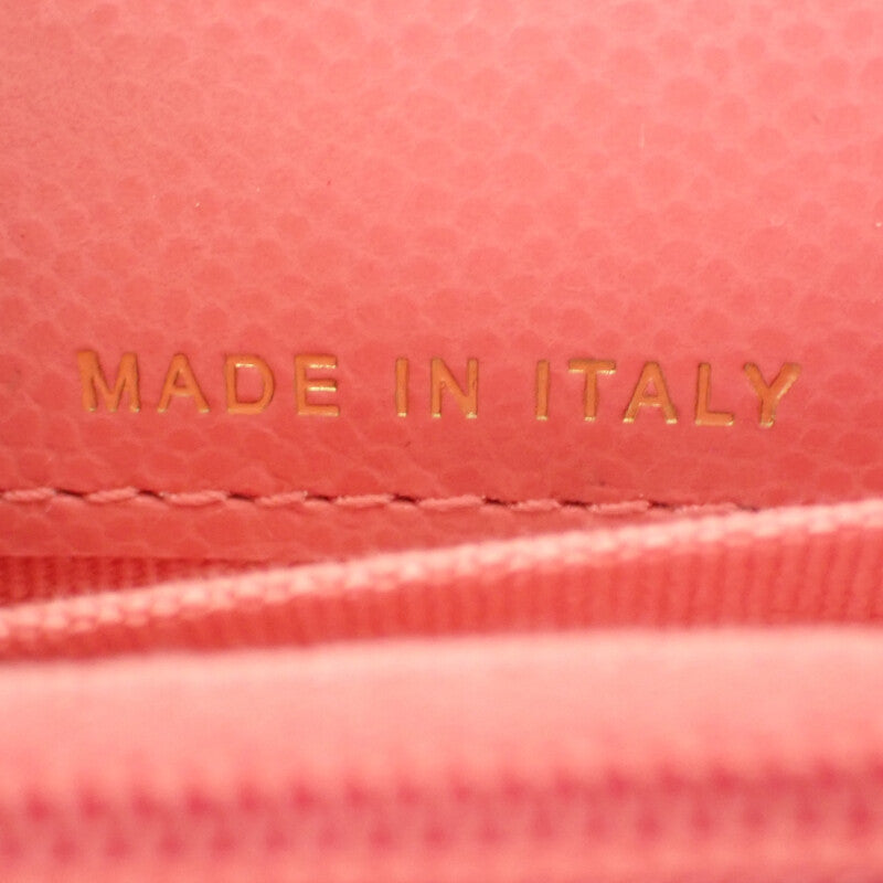 シャネル CHANEL クラシックフラップ AP4096 カードケース キャビアスキン ピンク ゴールド金具 レディース【中古】【Aランク】