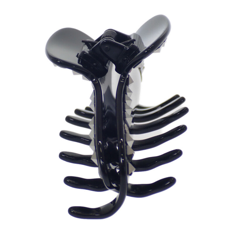 シャネル CHANEL CCスタッズ クリップ ヘアバンス ヘアアクセサリー プラスチック ブラック レディース【中古】【ABランク】