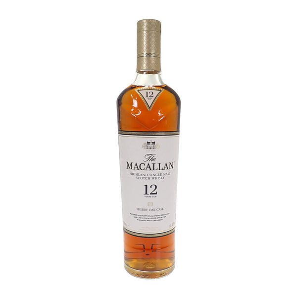 MACALLAN ザ・マッカラン 12年 シェリーオーク お酒 アルコール 40% 700ml ホログラムシール有り ウイスキー【中古】【Sランク】