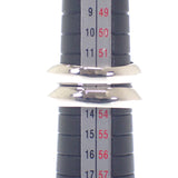 デザインジュエリー 13号 リング K18ホワイトゴールド ダイヤモンド レディース メンズ ユニセックス【中古】【Aランク】