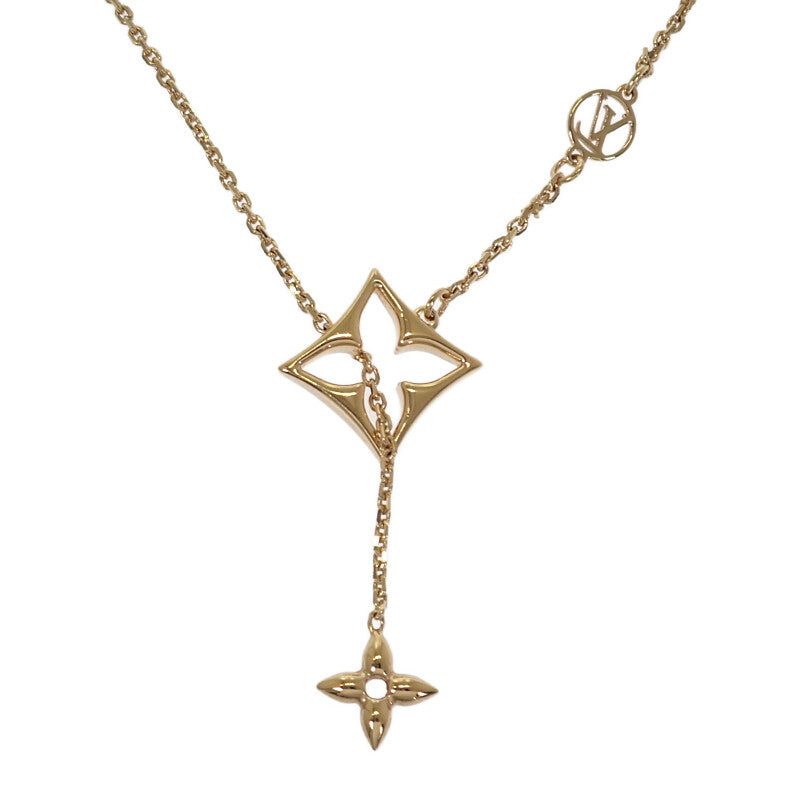 ルイヴィトン LOUIS VUITTON LV フラワーグラム M01234 ネックレス GP ゴールド レディース【中古】【Aランク】