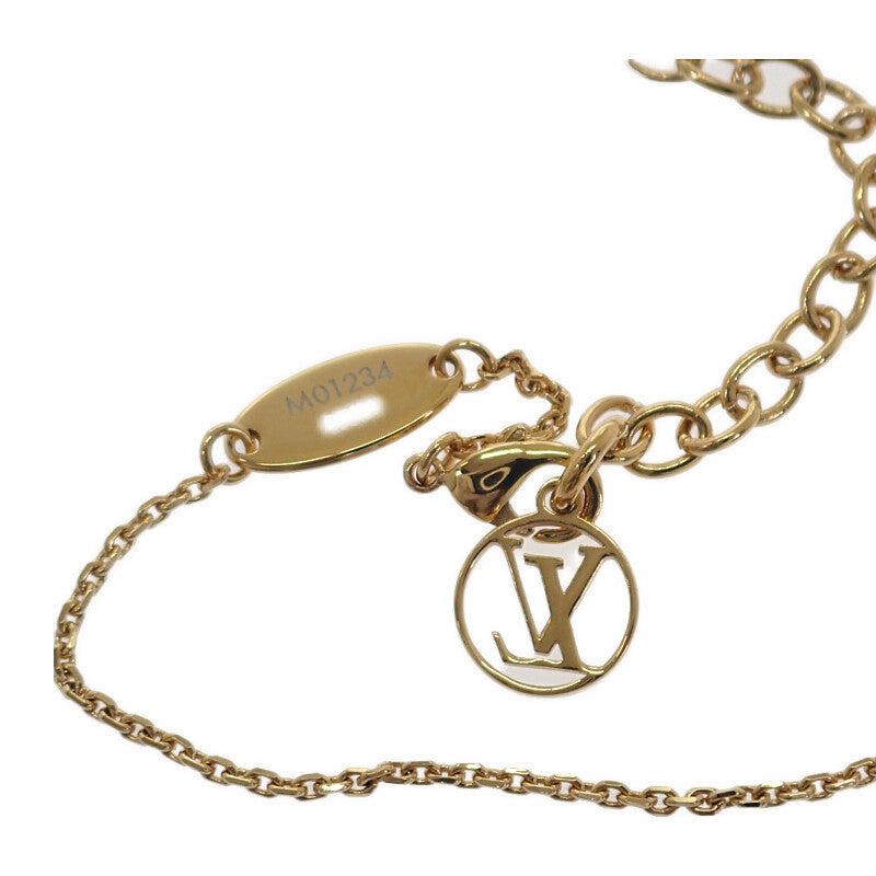 ルイヴィトン LOUIS VUITTON LV フラワーグラム M01234 ネックレス GP ゴールド レディース【中古】【Aランク】