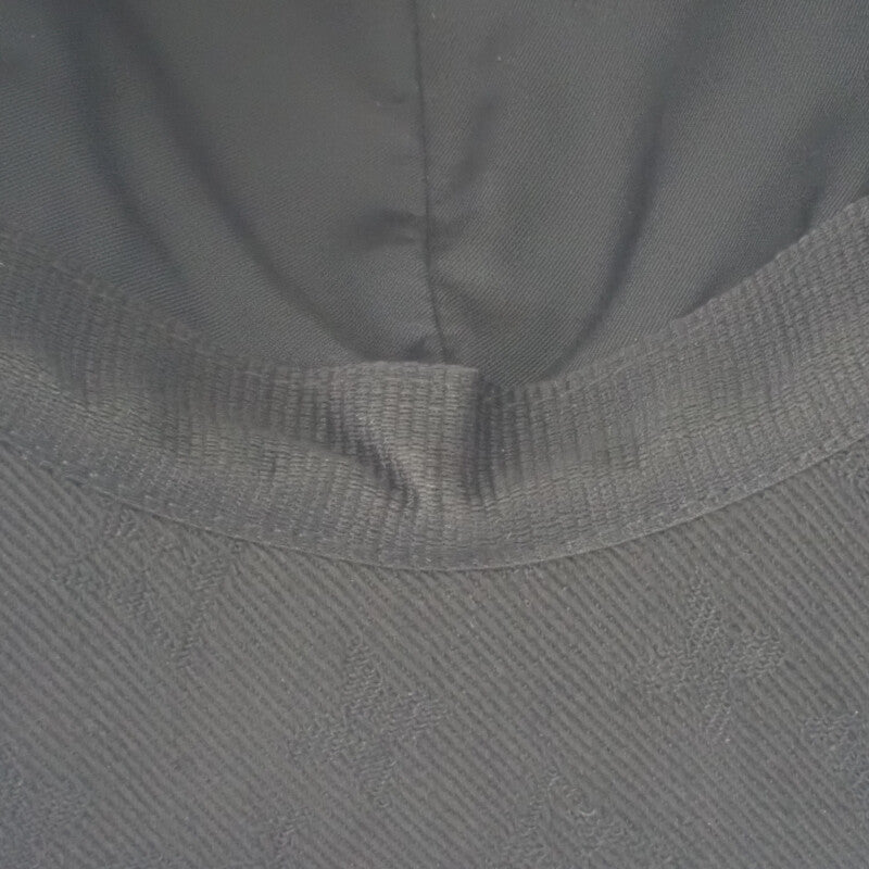 ルイヴィトン LOUIS VUITTON モノグラム エッセンシャル M76585 キャップ コットン レザー ブラック メンズ【中古】【Aランク】