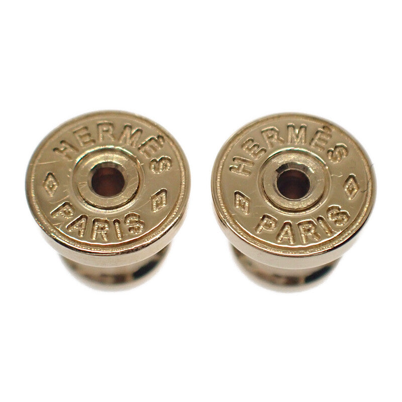 エルメス HERMES アミュレットデュオ ピアス メタル バッファロー