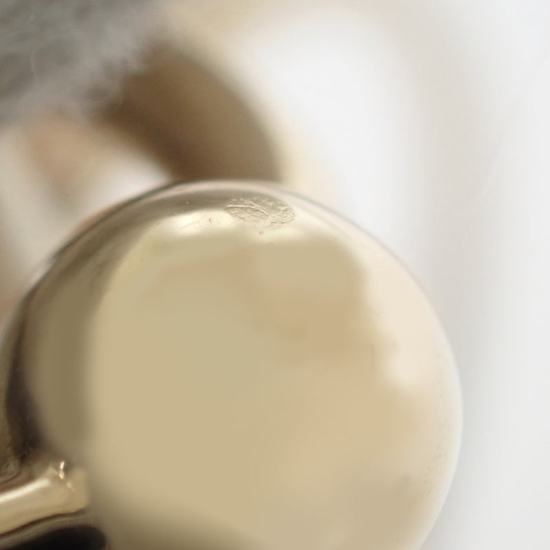 エルメス HERMES アミュレットデュオ ピアス メタル バッファローホーン ブラウン ゴールド レディース【中古】【Aランク】