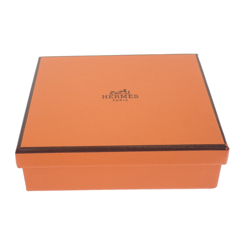 エルメス HERMES ベアン コンビ ネヴェルソ K刻印 三つ折り財布 ヴォーエプソン エタン エトゥープ シルバー金具 レディース【中古】【Aランク】