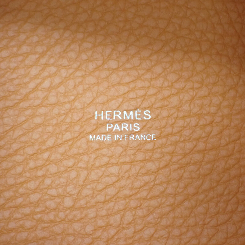 エルメス HERMES ピコタンロックPM ハンドバッグ トリヨンクレマンス オレンジミニアン シルバー金具 レディース【中古】【Aランク】