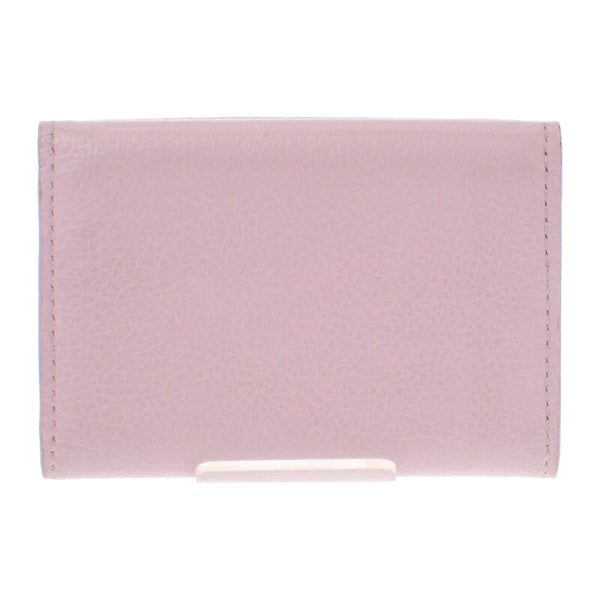 ルイヴィトン LOUIS VUITTON ポルトフォイユ・ロックミニ M80088 三つ折り財布 カーフ ライトピンク ゴールド金具 レディース【中古】【ABランク】