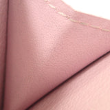 ルイヴィトン LOUIS VUITTON ポルトフォイユ・ロックミニ M80088 三つ折り財布 カーフ ライトピンク ゴールド金具 レディース【中古】【ABランク】