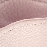 ルイヴィトン LOUIS VUITTON ポルトフォイユ・ロックミニ M80088 三つ折り財布 カーフ ライトピンク ゴールド金具 レディース【中古】【ABランク】