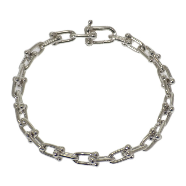 ティファニー TIFFANY&Co. ハードウェア スモールリンク 60153083 ブレスレット シルバー925 ラージ メンズ【中古】【Aランク】