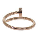 カルティエ CARTIER ジュストアンクルスモール 9号 B4225849 リング K18ピンクゴールド レディース【中古】【Aランク】