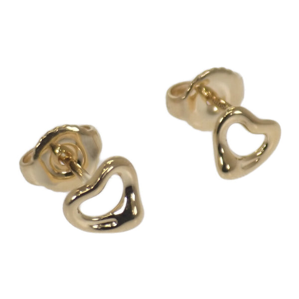 ティファニー TIFFANY&Co. オープンハート 60957347 ピアス K18イエローゴールド レディース【中古】【Aランク】