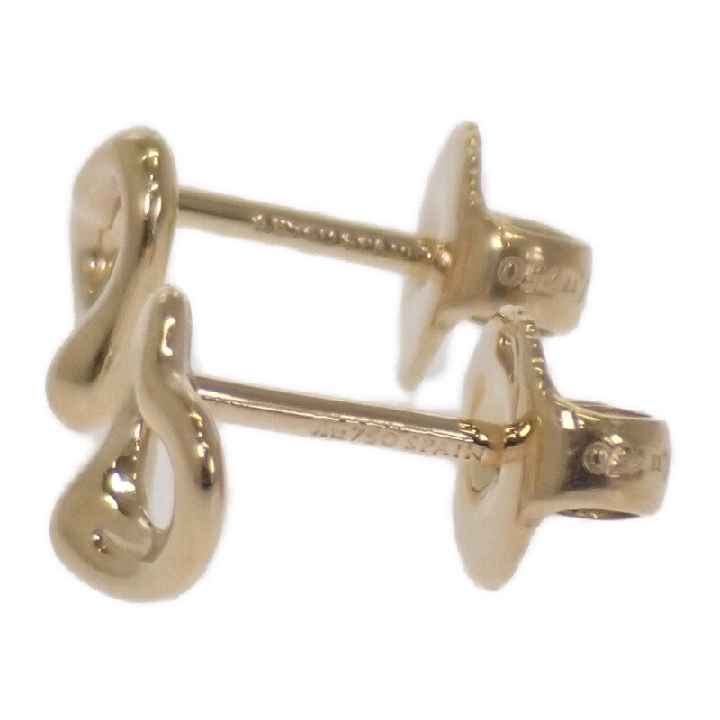 ティファニー TIFFANY&Co. オープンハート 60957347 ピアス K18イエローゴールド レディース【中古】【Aランク】