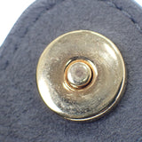 ディオール Dior Bobby ミディアム ショルダーバッグ スウェード ムートン グレー ゴールド金具 レディース【中古】【ABランク】