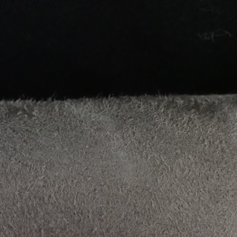 ディオール Dior Bobby ミディアム ショルダーバッグ スウェード ムートン グレー ゴールド金具 レディース【中古】【ABランク】