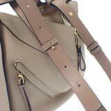 ロエベ LOEWE ハンモックバッグ スモール A538S35X51 2WAYバッグ ハンドバッグ ショルダーバッグ ソフトグレインカーフ サンド ゴールド金具 レディース【中古】【Aランク】