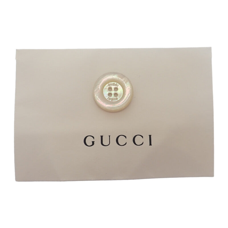 グッチ GUCCI ボーダー GGジャガード XL 523048_X9107 カーディガン コットン ネイビー メンズ【中古】【Aランク】