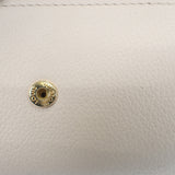 ルイヴィトン LOUIS VUITTON ポルトフォイユ･ロックミニ M80984 三つ折り財布 グレインカーフレザー ノワール クレーム ピンク ゴールド金具 レディース【中古】【Aランク】